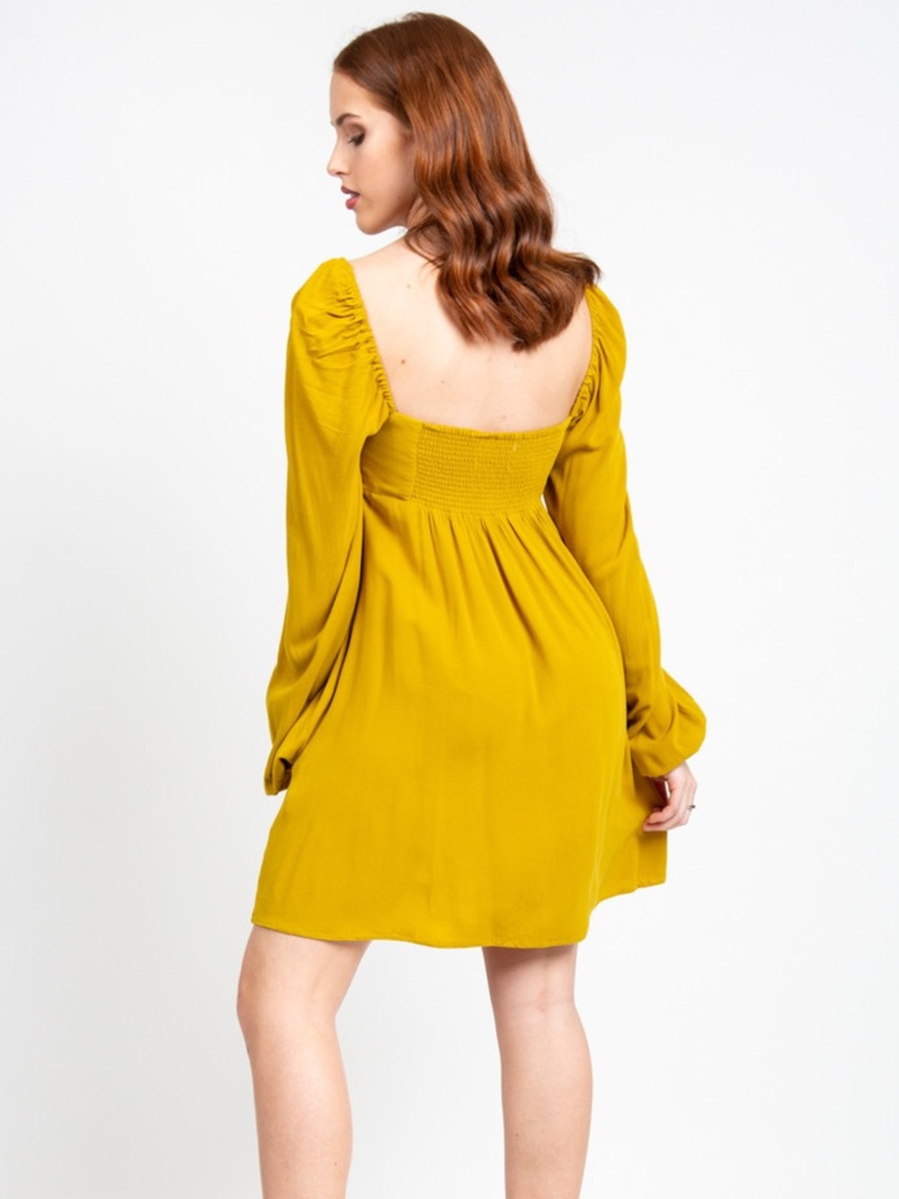 Jackson Rowe Farrah Dress in Ochre - Picture 4 of 15